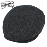 100% Pure Wool Herringbone Flat Caps