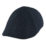 Duckbill Six Panel Herringbone Flat Caps