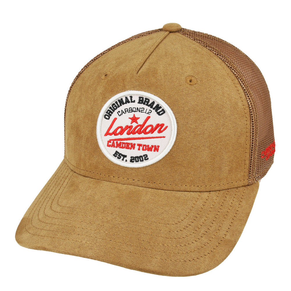 London Camden Town Suede Mesh Trucker Caps