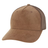 A-Frame Suede Trucker Mesh Baseball Cap