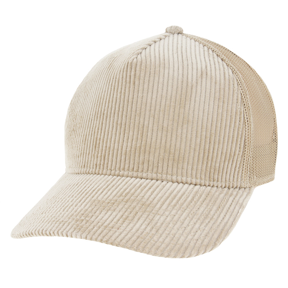 Corduroy Cotton Trucker Cap