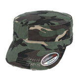 Carbon212 Destroyed Wild Urban Army Cap - Camouflage