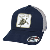 Turtle Just Keep Swimming Trucker Baseball Cap - Blue
