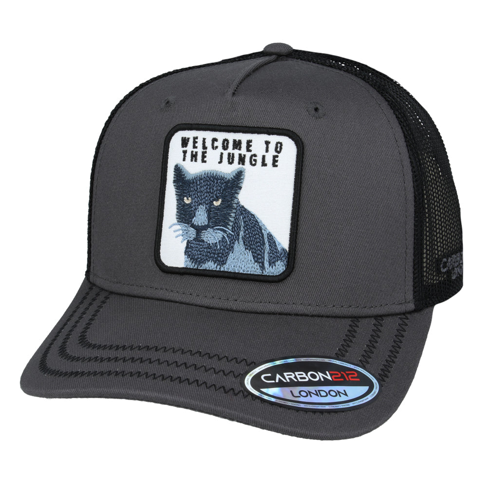 Panther Welcome To The Jungle Trucker Cap