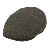 Window Check Herringbone Flat Caps