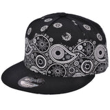 Carbon212 Paisley Print Snapback Cap