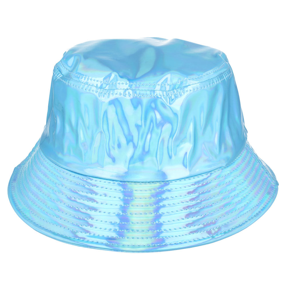 Carbon212 New Unicorn Mermaid Bucket Hat - Blue - Gold - Black