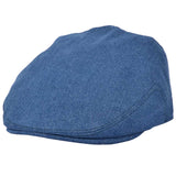 G&H Denim Flat Cap - Light Blue