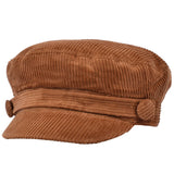 G&H Corduroy Breton Fisherman Fiddler Caps