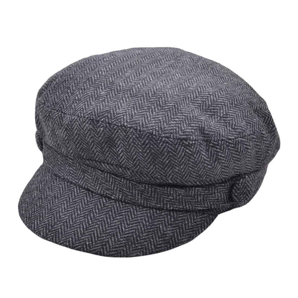 G&H Herringbone Breton Fisherman Fiddler Caps – Hatwoods