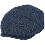 Gladwin Bond Harris Herringbone Wool Flat Caps