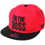 Carbon212 I'm The Boss Snapback - Red